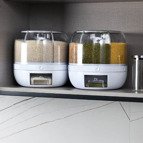 Dispenser Giratório de Alimentos – Organização e Praticidade na Sua Cozinha!