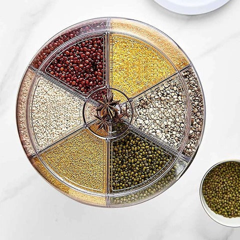 Dispenser Giratório de Alimentos – Organização e Praticidade na Sua Cozinha!