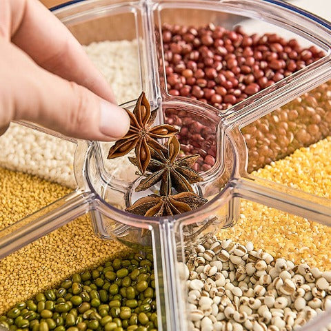 Dispenser Giratório de Alimentos – Organização e Praticidade na Sua Cozinha!