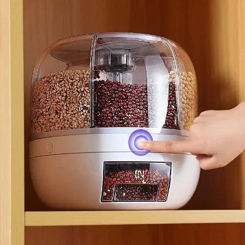 Dispenser Giratório de Alimentos – Organização e Praticidade na Sua Cozinha!